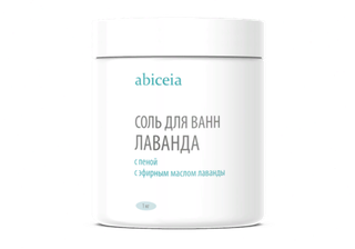 Соль для ванн с пеной Лаванда