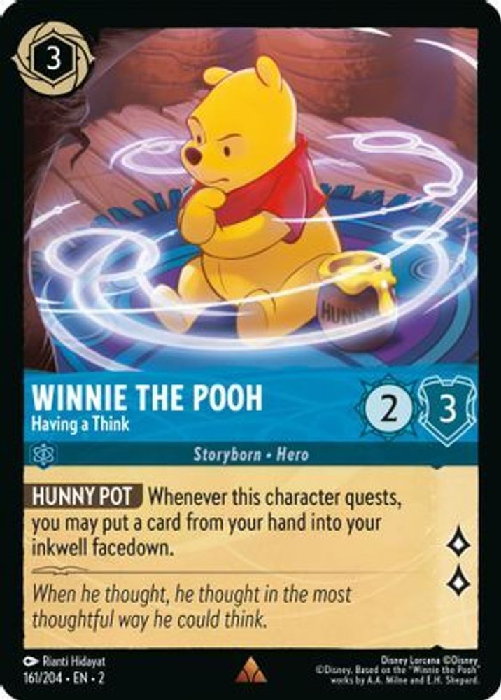 Winnie the Pooh (Having a Think) - 161/204 - Редкая