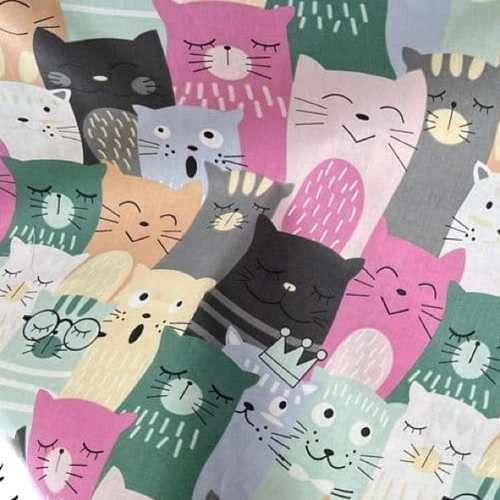 Поплин премиум «Котята»