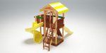 Деревянная детская площадка Савушка "4 сезона" - 9