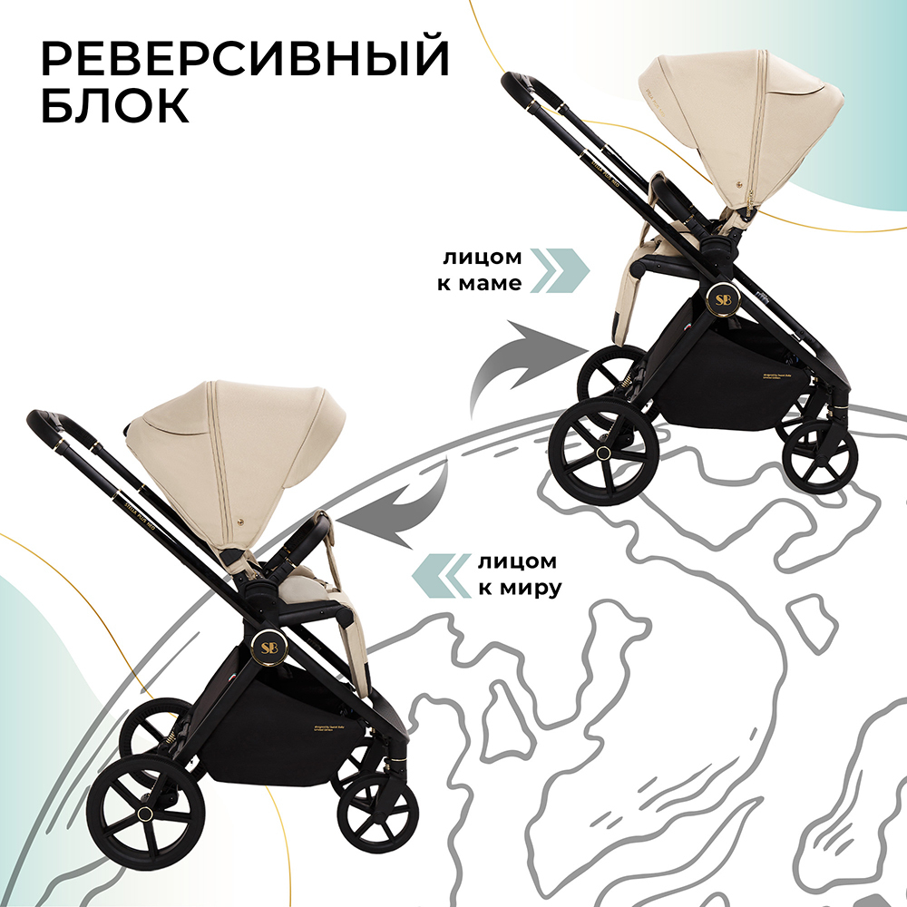 Коляска 2 в 1 Sweet Baby Stella Plus Therma