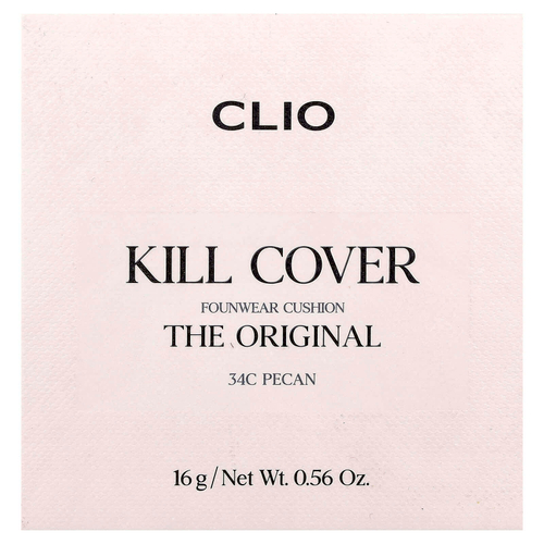 Clio, Death Cover FounWear Cushion, кушон, пекан 34C, 16 г (0,56 унции)