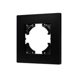 Рамка пластиковая FRM-PERIO-PL-1-BK (Arlight, -) 049689