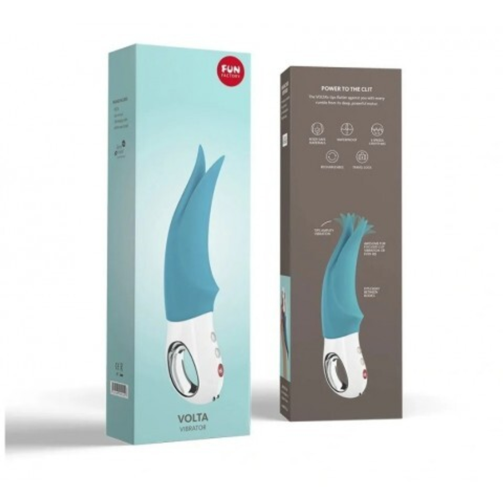 Вибратор VOLTA бирюзовый от Fun factory