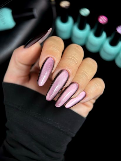 Гель-лак с эффектом кошачий глаз ENIGMANIC AURA silk cat 10 мл. #05