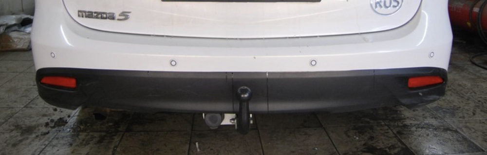 Фаркоп для Mazda 5 2005-2010 Тип шара: A. Нагрузки: 1500/75 кг, MZ 02