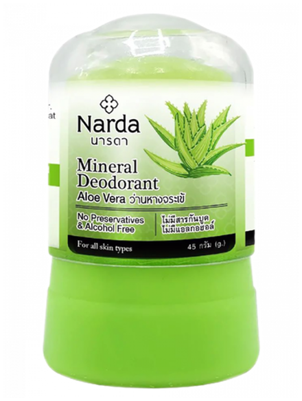 NARDA Кристаллический дезодорант Алое Вера Mineral deodorant  Aloe vera