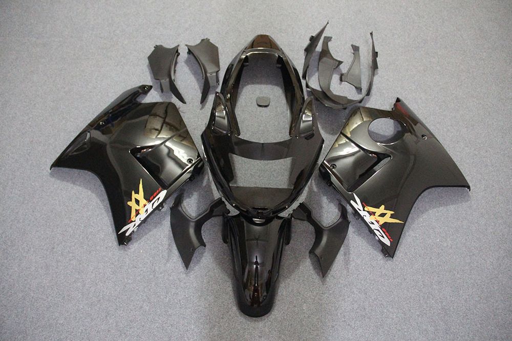 Комплект пластика для мотоцикла Honda CBR1100XX Черный COLOR+