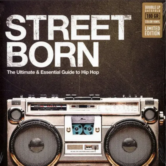 Various – Street Born - The Ultimate & Essential Guide To Hip Hop - Transparent LP