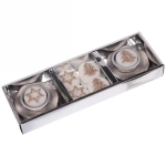 Набор свечей «Сказочный вечер» 25х8,5х3 см, шампань