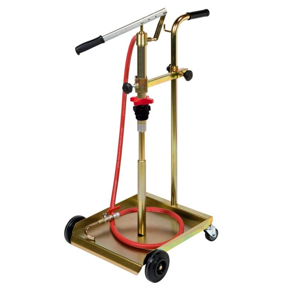 Комплект для раздачи масла из бочек 30-60кг, ручной насос, шланг 2 м., тележка, ECODORA (Италия)