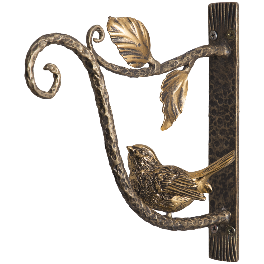 Кронштейн для цветов Терра Ливз Бронза