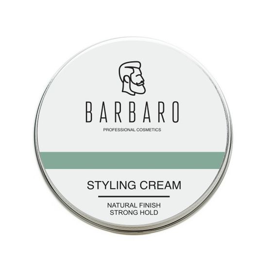 Крем для укладки волос Barbaro естественный блеск/сильная фиксация, 100 гр.