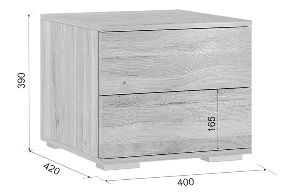 Тумба 20.01 Лайк (Дуб Мария)