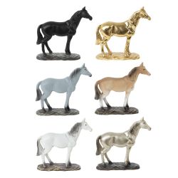 GAEM Фигурка декоративная "Лошадь", L9 W3 H10 см, 6в.