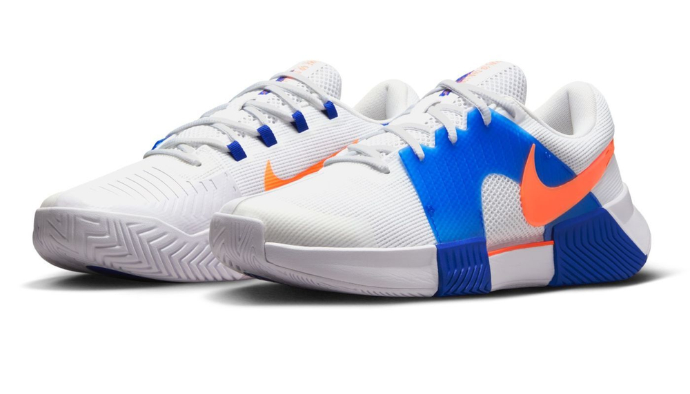 Мужские кроссовки теннисные Nike Zoom GP Challenge 1 - белый