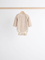 Боди с длинным рукавом для малышей Next K79-555, 5 шт., Молочный, Бежевый