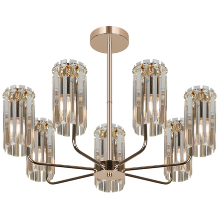 Люстра Rivoli Zoe 1064-307 7хЕ14 40 Вт хрусталь