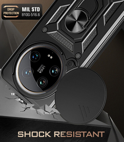 Чехол с кольцом Bumper Case для Xiaomi 14 Ultra