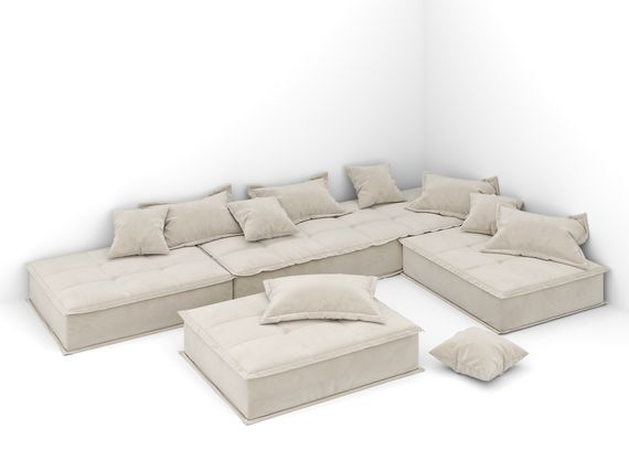 Диван кровать 1Б3М Negga Velutto 17