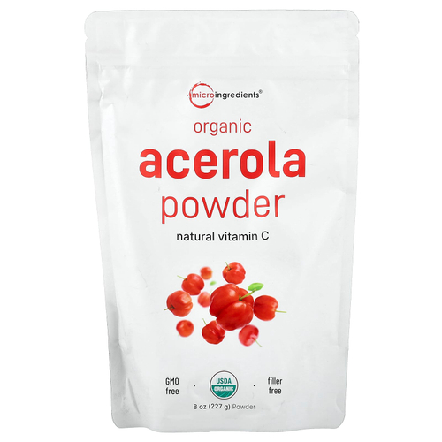 Micro Ingredients, Органическая ацерола в порошке, 227 г (8 унций)