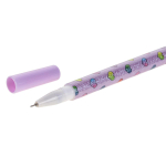 Ручка гелевая "Кристалл/Сердце" 0,5мм. синяя, 4 цвета микса