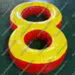 Надувной водный аттракцион "Водная восьмерка" 2,1*1,3*0,6 м