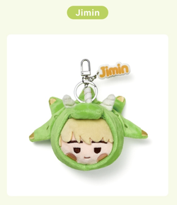 Мягкий брелок BTS Face Keyring