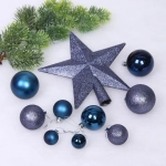 Набор ёлочных украшений «Brilliant fairy tale» 52 предмета, Сапфир