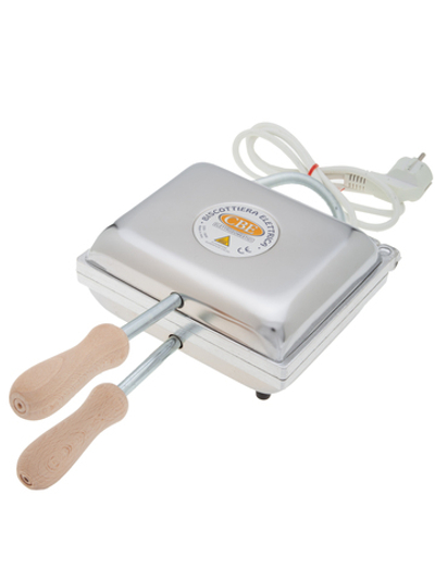 Электрическая вафельница CBE 5035100 прямоугольная электровафельница для тонких хрустящих вафельных трубочек, толщина 1,5 мм