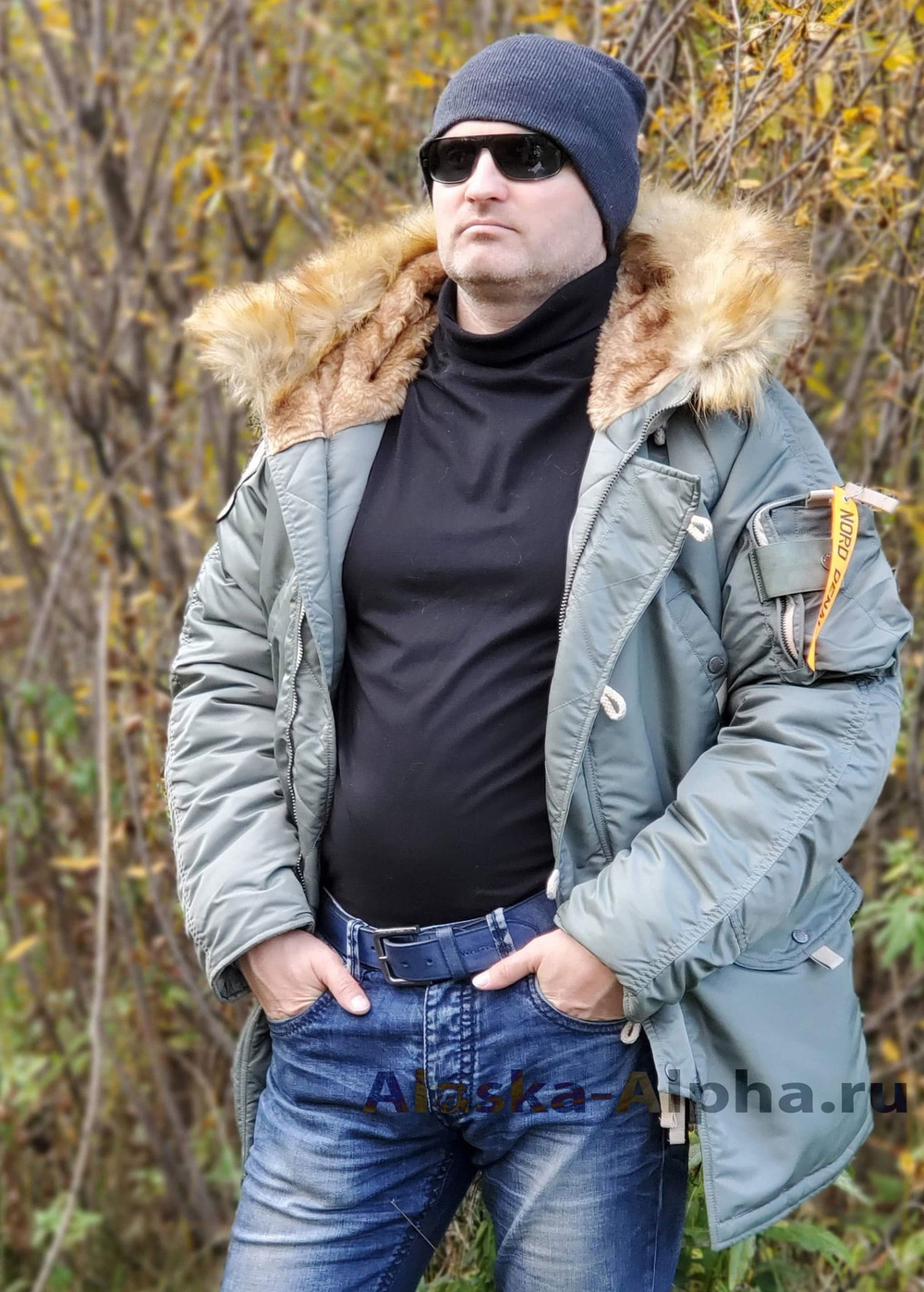 Куртка мужская зимняя Denali Husky Military (с.зеленая - supporo)