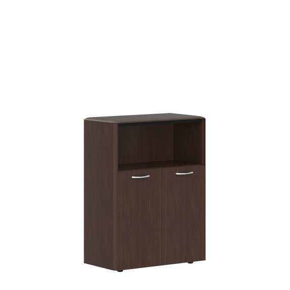 Шкаф средний с глухими малыми дверьми и обвязкой DMC 85.3  892х450х1185 DIONI