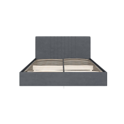 Кровать с латами Соло 160*200, Графит