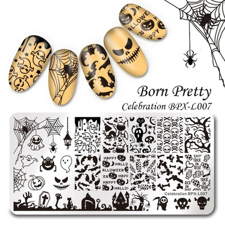Пластина Born Pretty BPX L007