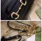 Женская мини-сумка Gucci Horsebit 1955 черный