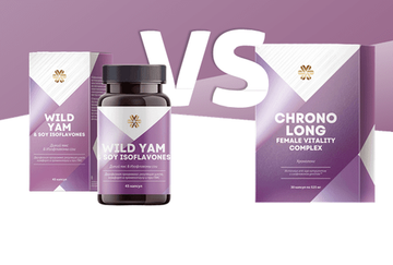 «Дикий ямс & Изофлавоны сои» VS «Хронолонг»