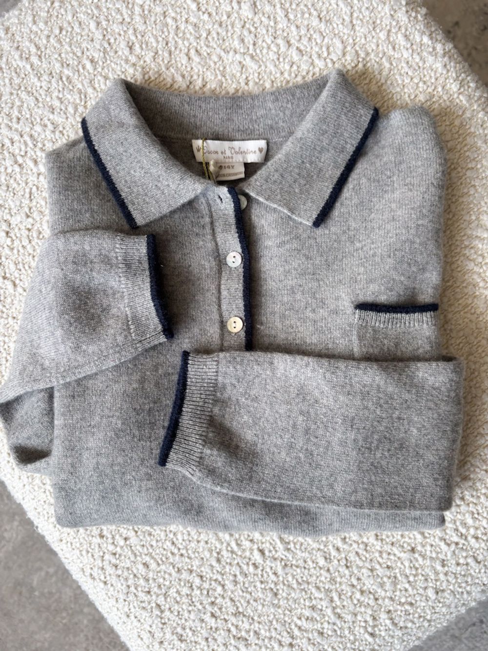 Новое кашемировое поло Oscar et Valentine, 164