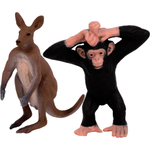 Набор животных Levatoys MK2207-15 Дикие в пак.