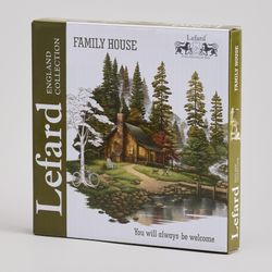 ТАРЕЛКА ДЕСЕРТНАЯ LEFARD "FAMILY HOUSE" 17 СМ (КОР=36ШТ.)