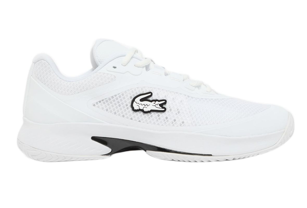 Мужские теннисные кроссовки Lacoste Tech Point Tennis - white/white/black