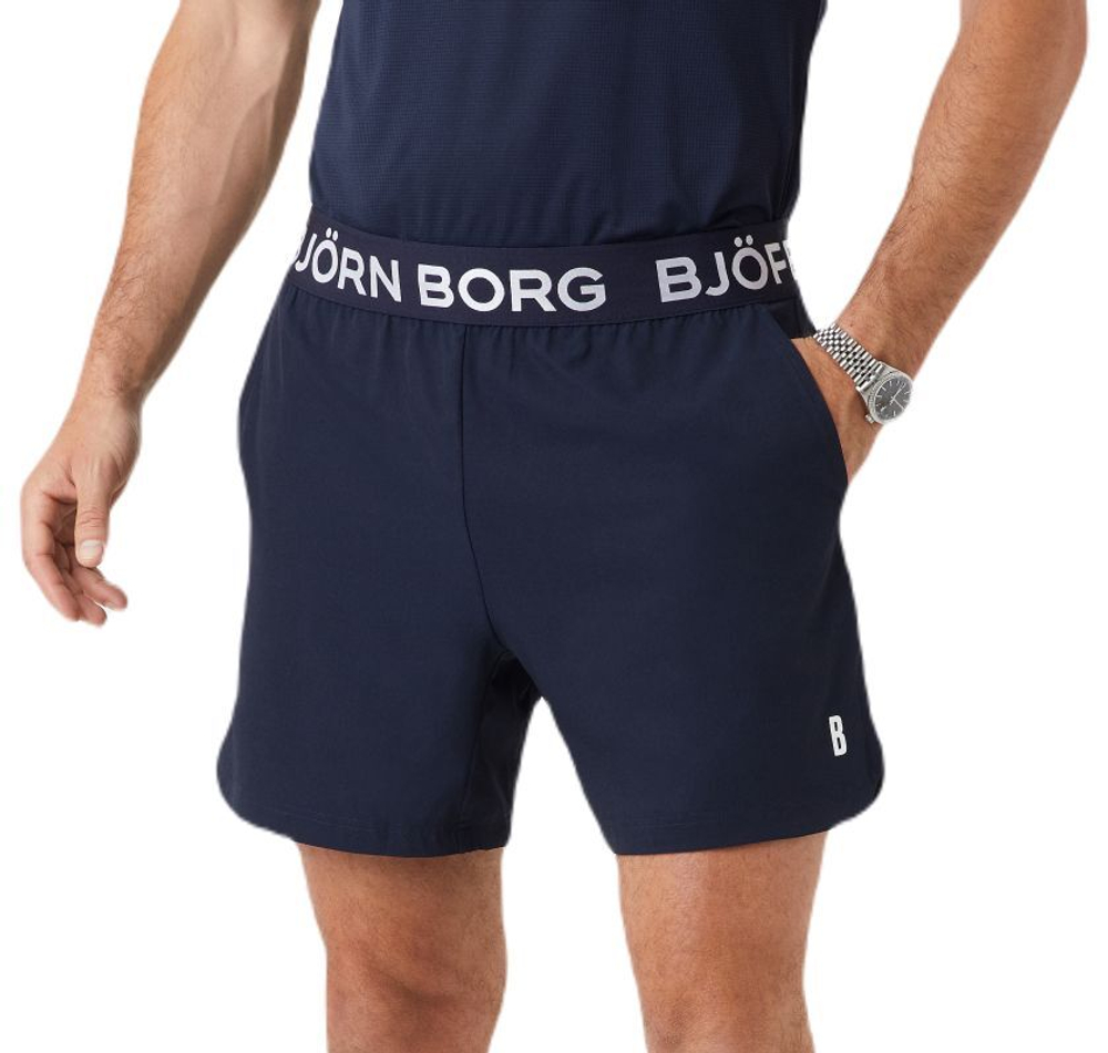Мужские шорты теннисные Björn Borg Ace Short Shorts - night sky