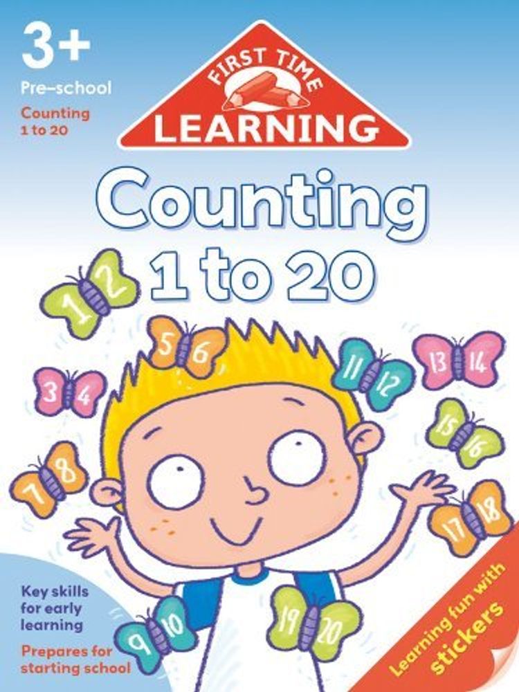 First Time Learning: Counting 1 to 20