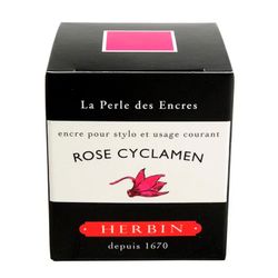 Чернила во флаконе Herbin 30 мл Rose cyclamen Розовый Цикламен (13066T) 2