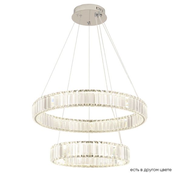 Подвесной светодиодный светильник Crystal Lux Musika SP100W Led Chrome