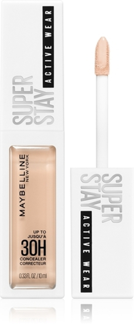 MAYBELLINE NEW YORK SuperStay Active Wear - консилер с высокой степенью покрытия, 10 ml