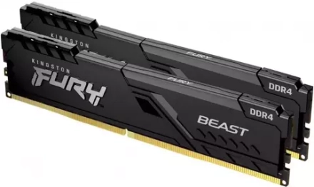Оперативная память 64Gb Kingston Fury Beast Black DDR4 3600MHz (KF436C18BBK2/64) (2x32Gb KIT) retail