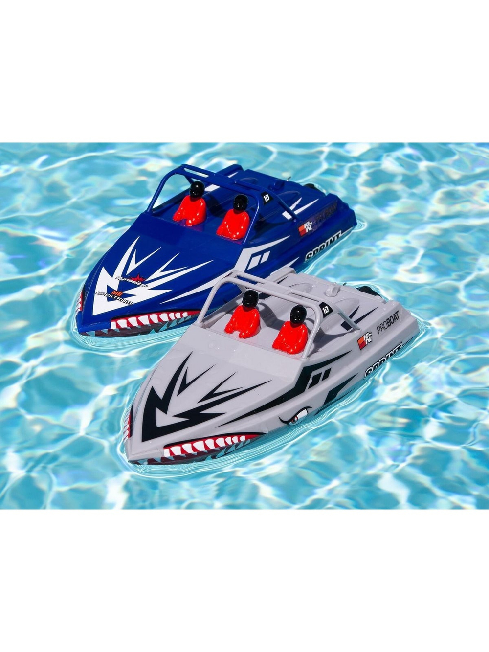 Радиоуправляемый катер ProBoat Sprintjet 9-inch Self-Right Jet Boat (синий) RTR