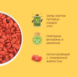 4Хрустящий завтрак с говядиной лакомство для собак всех пород 024959 TitBit