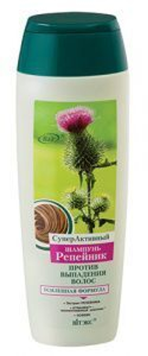 Витэкс СуперАктивный ШАМПУНЬ РЕПЕЙНИК против выпадения волос 400 мл