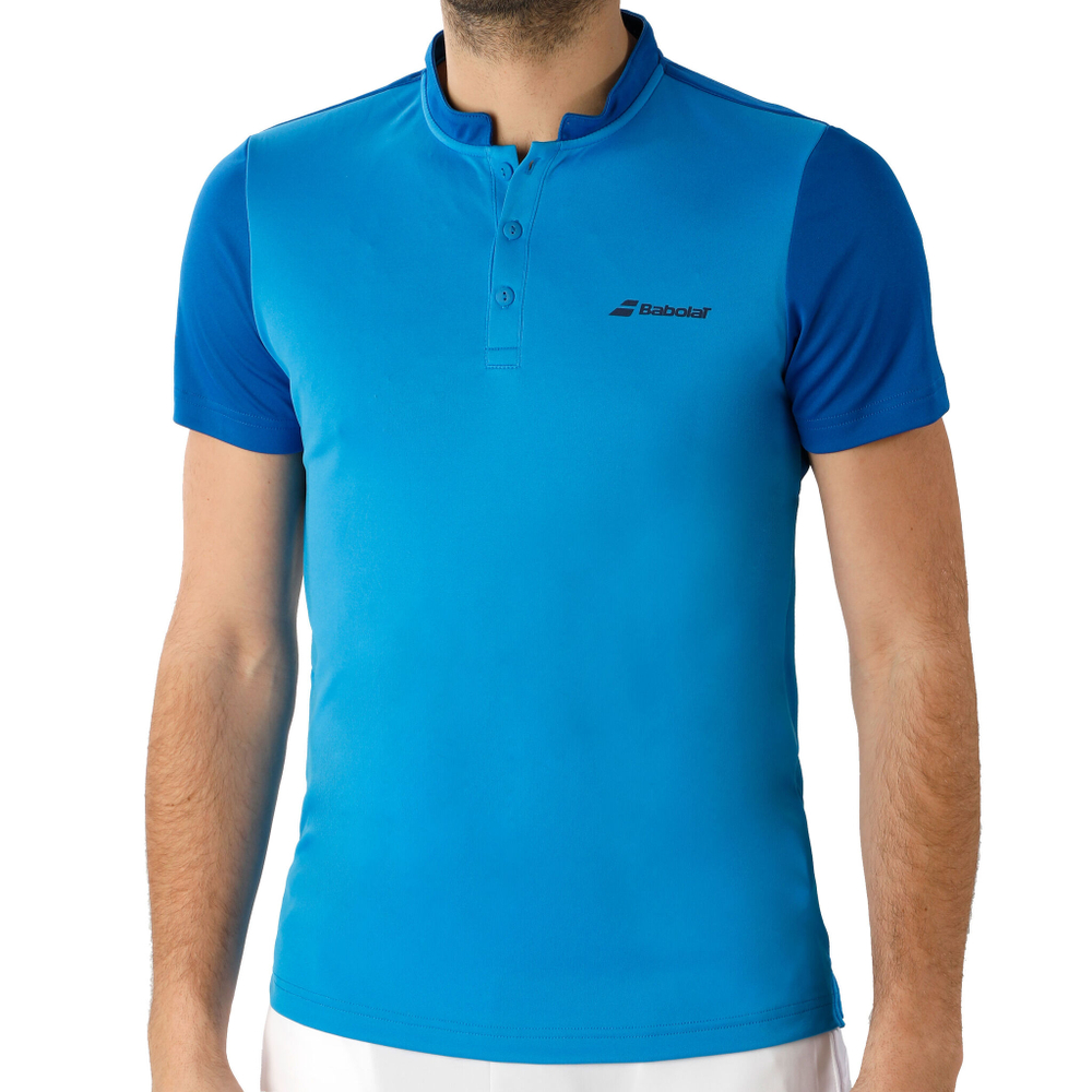 Мужское теннисное поло Babolat Play Polo Men - Blue